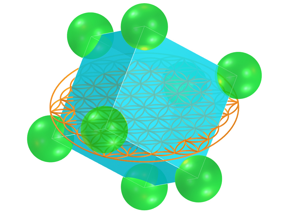 Flower of life - cube