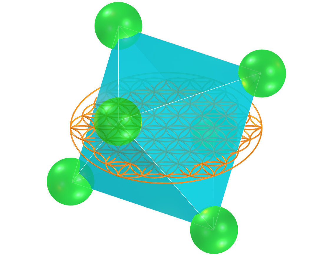 Flower of life - octahedron