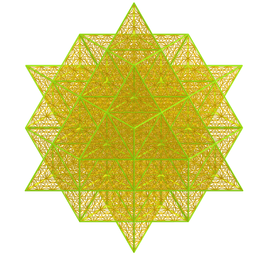 Grade da vida com o símbolo da Flor da vida