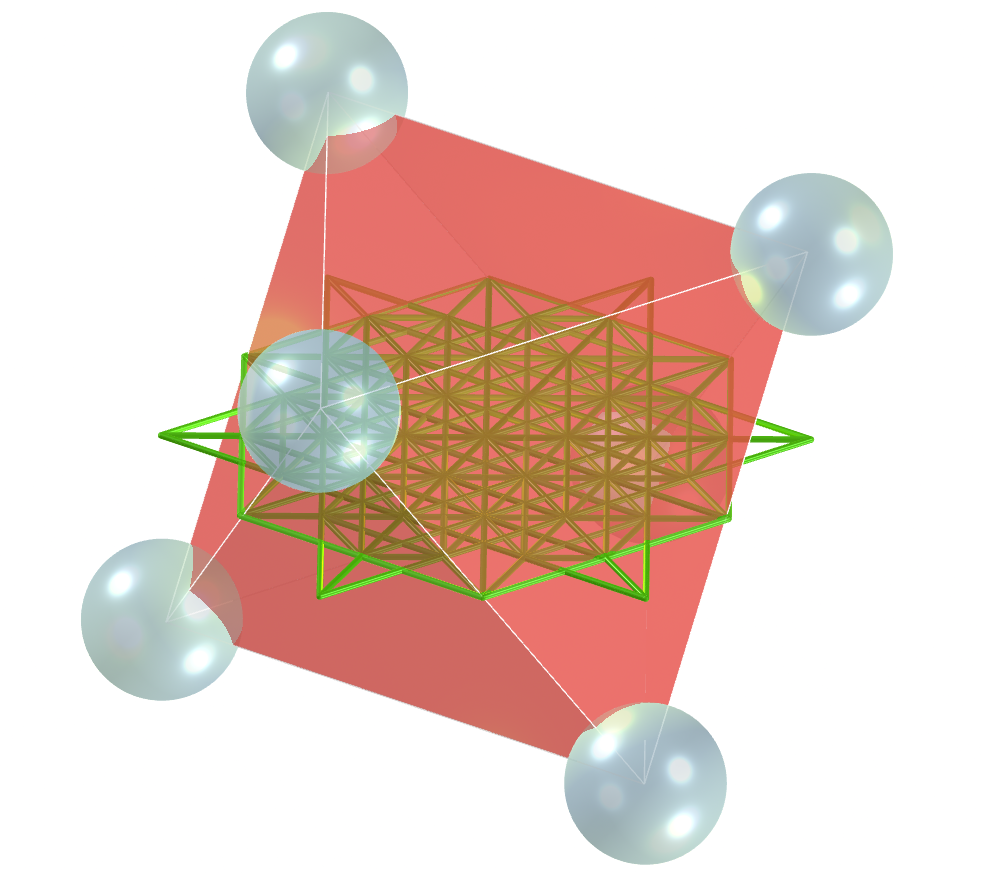 Grid of life - octahedron