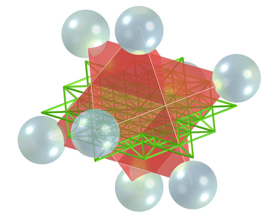 Grid of life - star tetrahedron