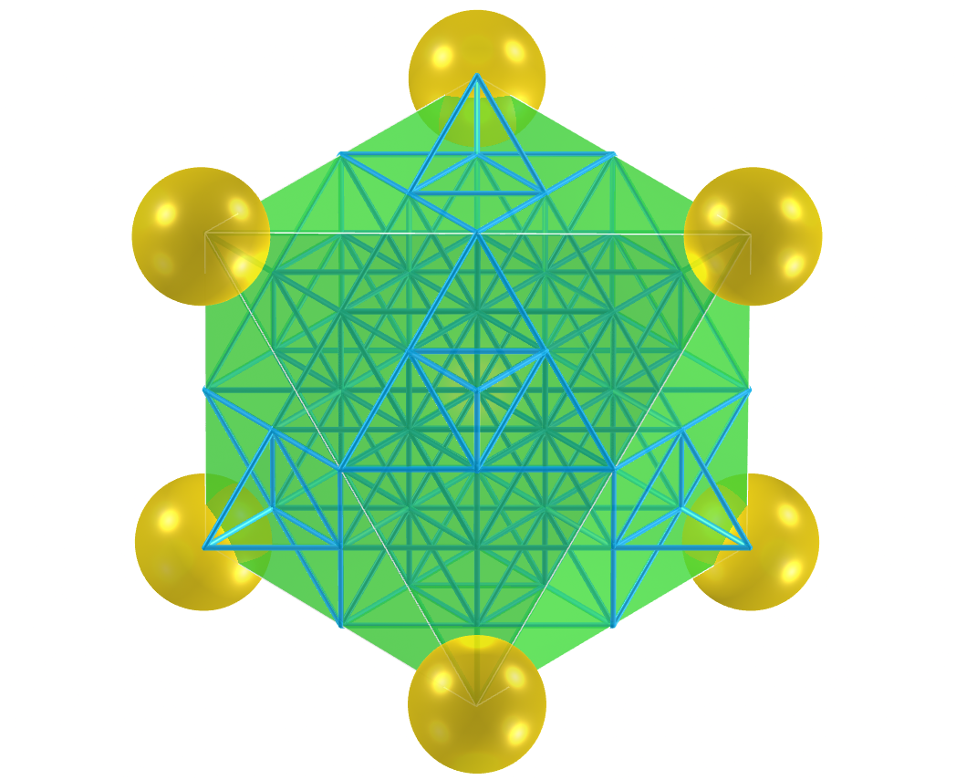 Grid of life - octahedron