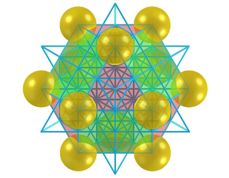 Grid of life - cuboctahedron