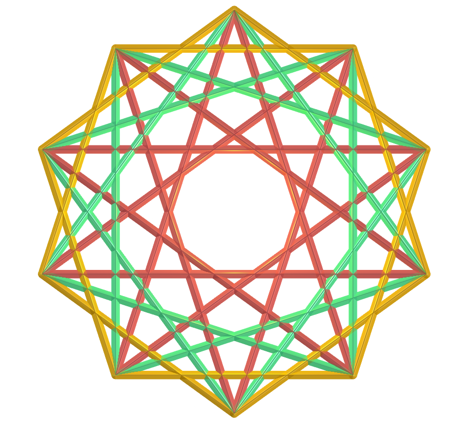 Decagram Grid