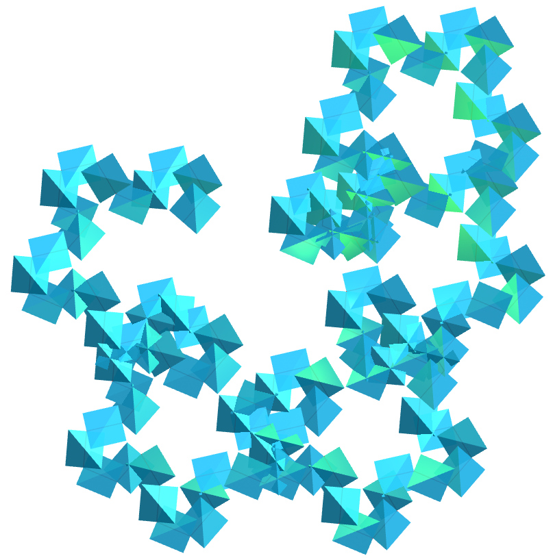Tetrahedron Cat curve fractal
