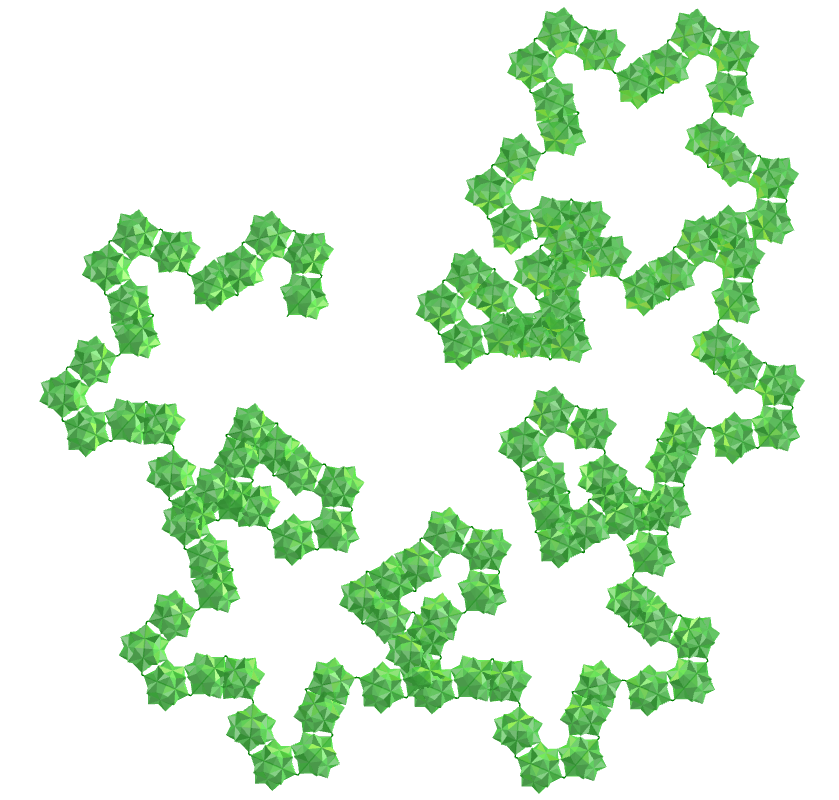 Rhombicosacron Cat curve fractal