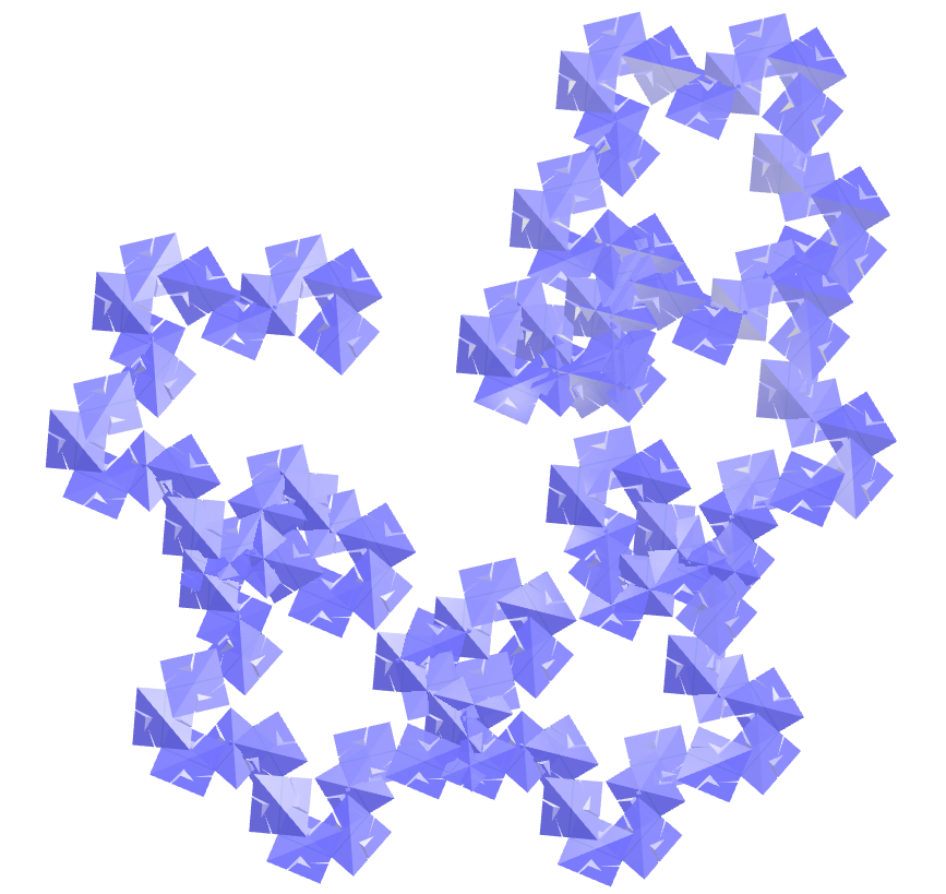 Hendecagonal dodecahedron Cat curve fractal