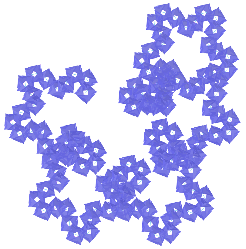 Regular map Cat curve fractal