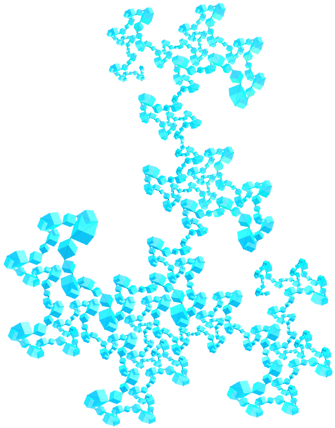 Cube dragon of Eve fractal