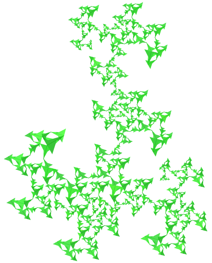Szilassi toroid dragon of Eve fractal