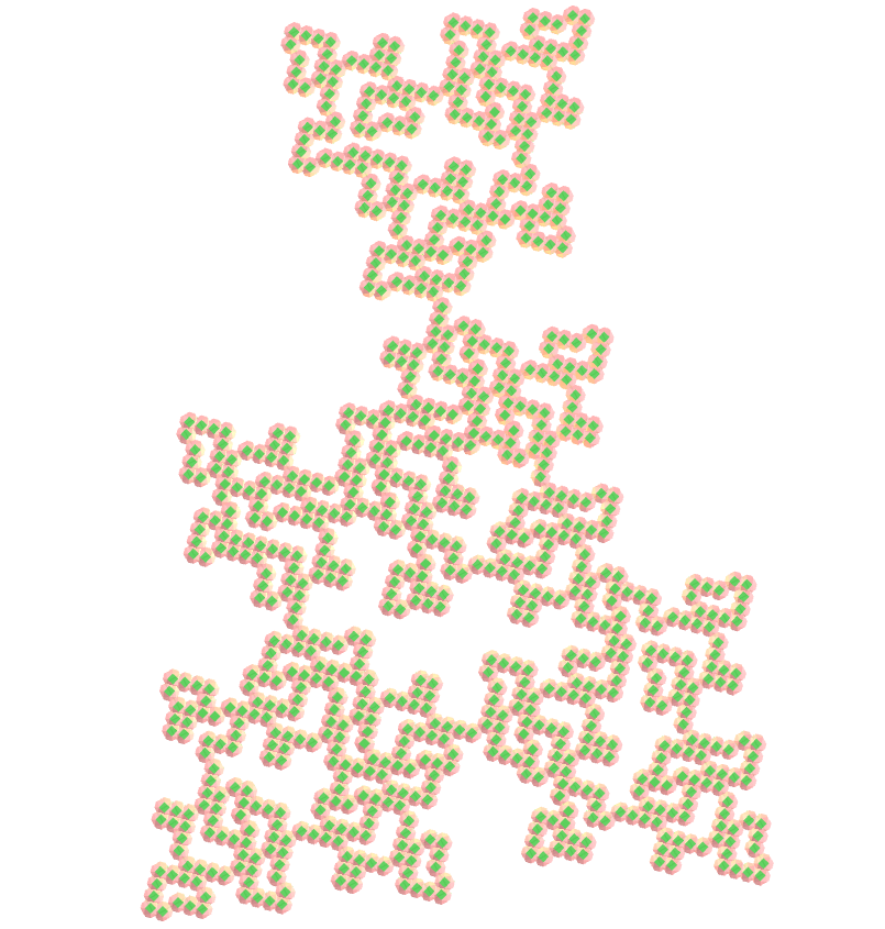 Snub Cube E.T. curve fractal