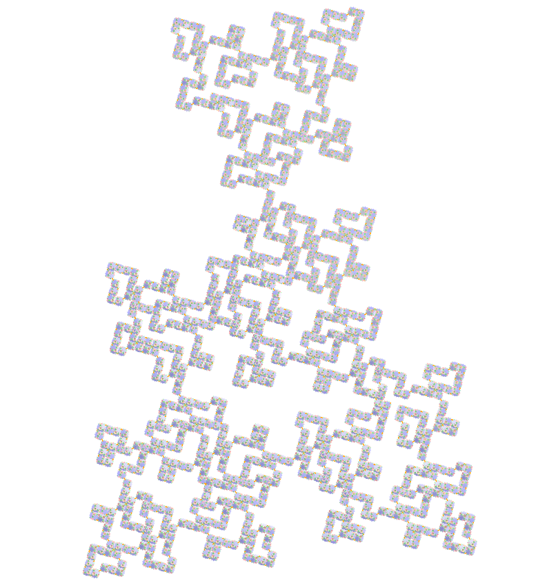 Great cubicuboctahedron E.T. curve fractal