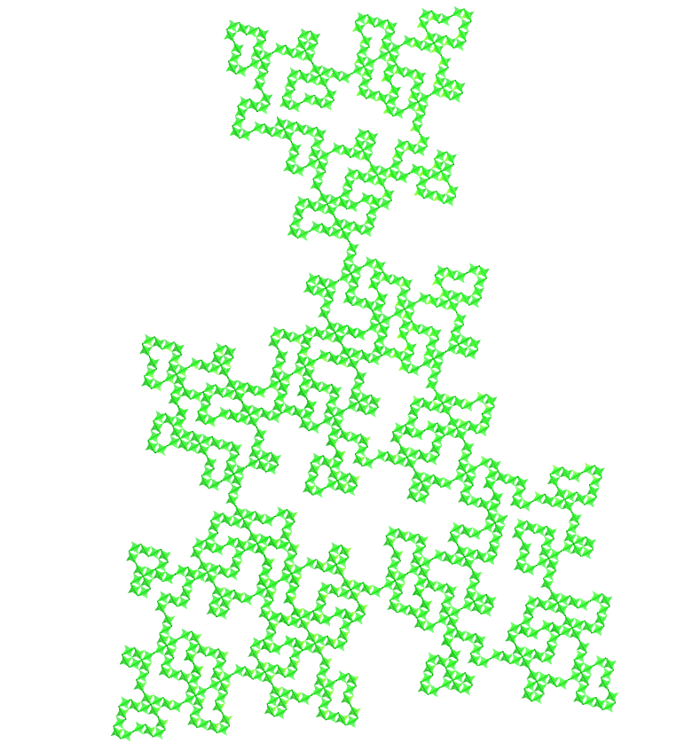 Szilassi toroid E.T. curve fractal