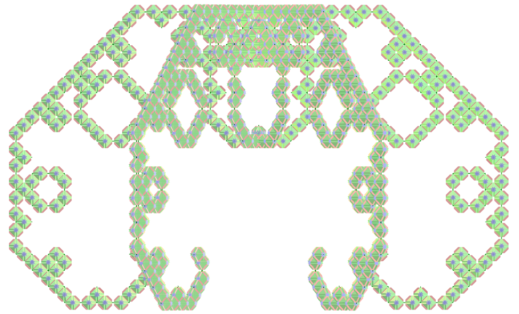 Cubitruncated Cuboctahedron Lévy curve fractal