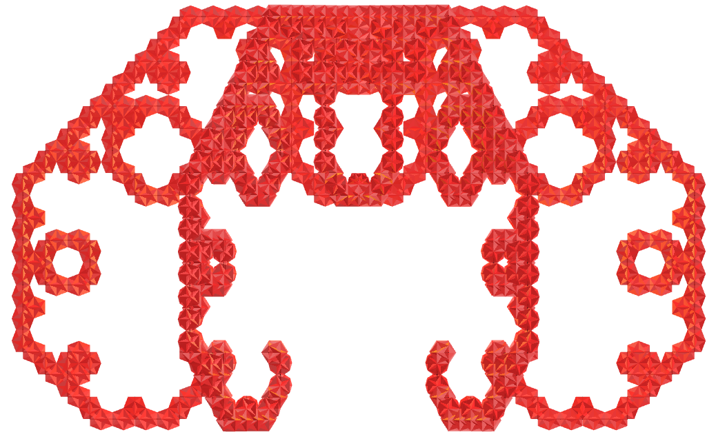 great dodecahedron Lévy curve fractal