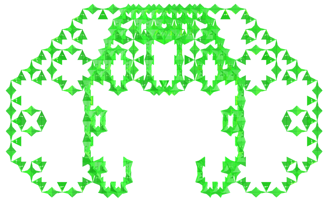 Szilassi toroid Lévy curve fractal