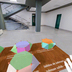 Immersive room of Johnson solids - part 2