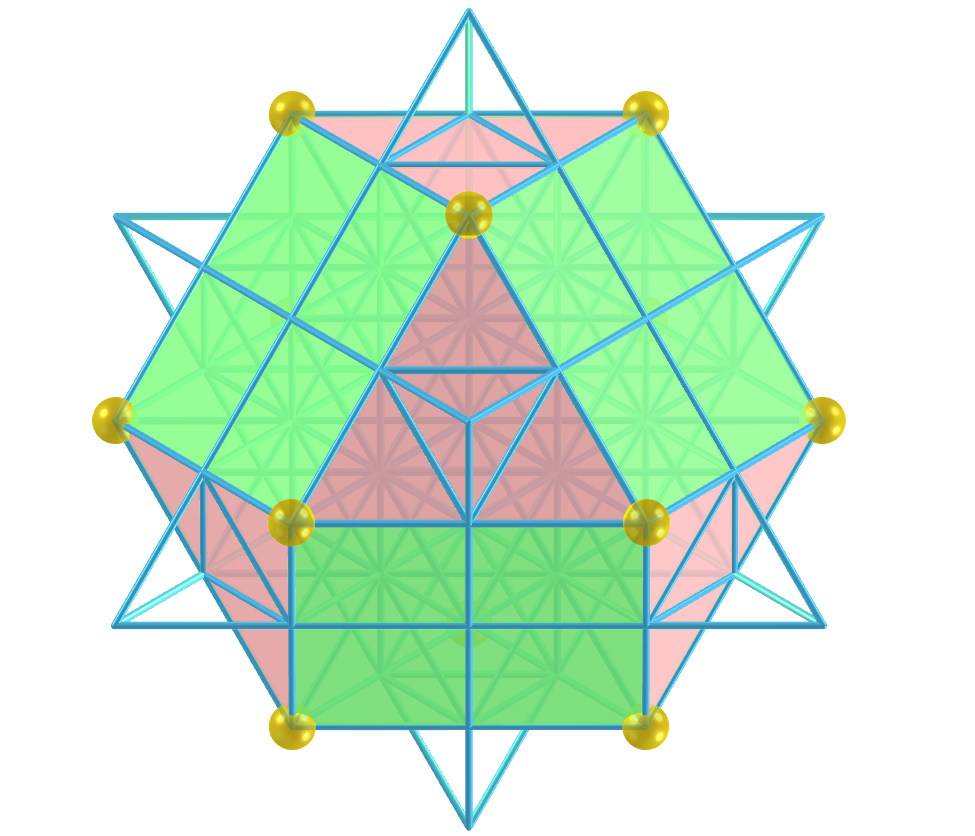 Grid of life - Cuboctahedron