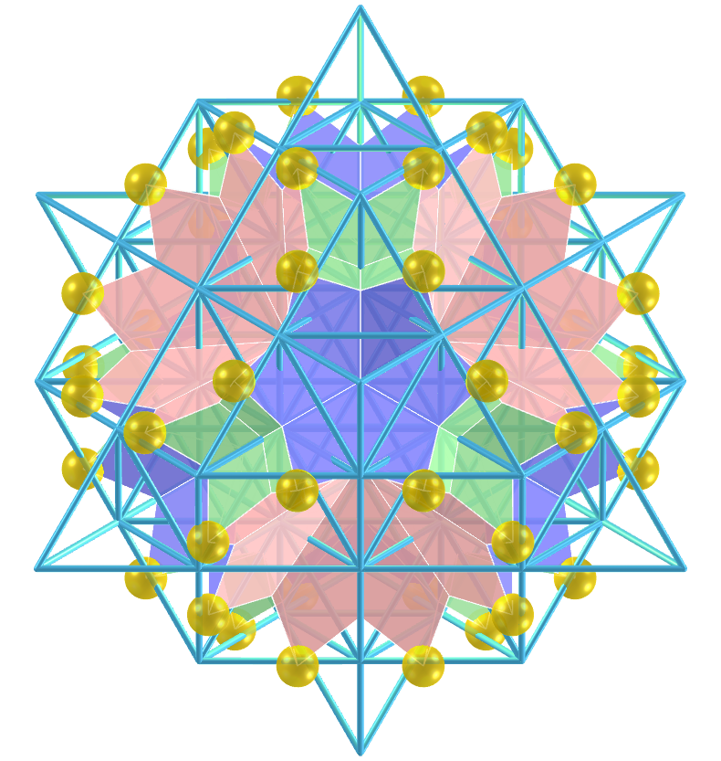 Grid of life - Truncated Cuboctahedron kites