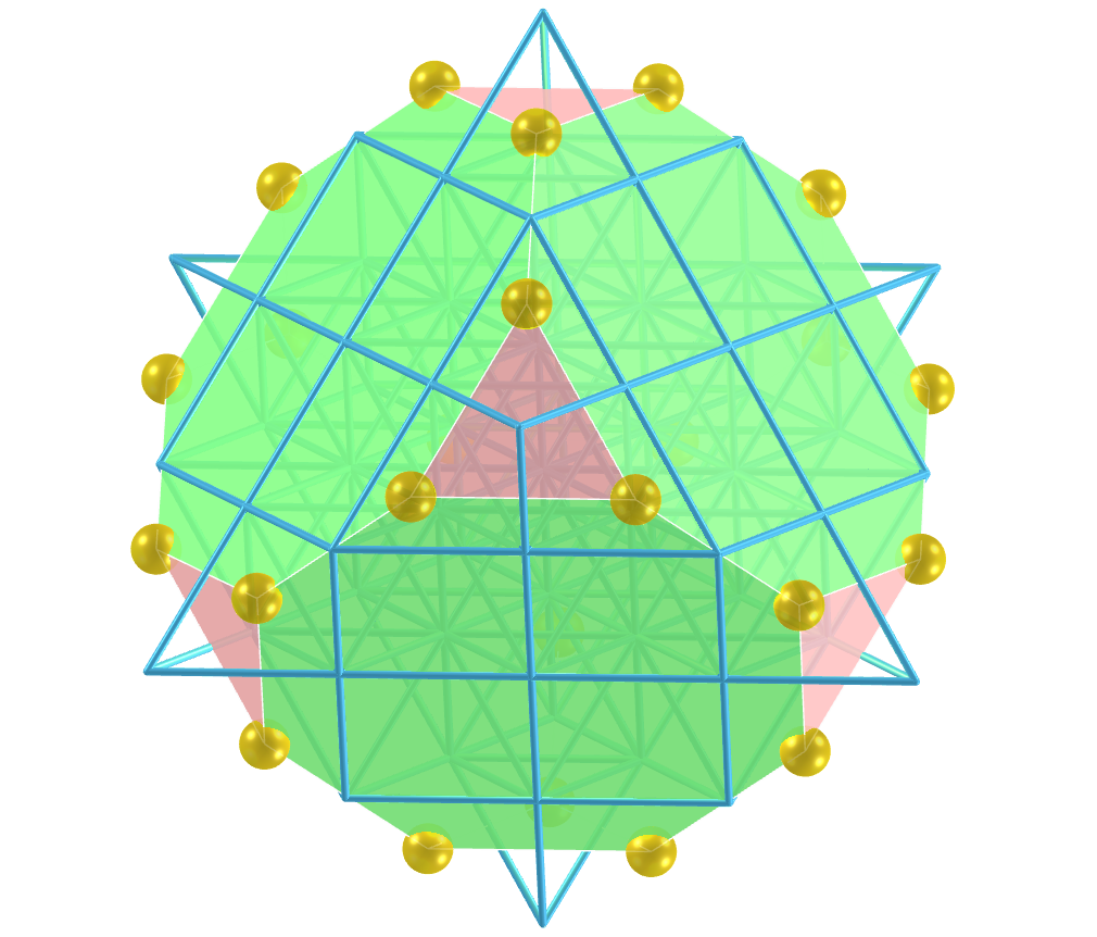 Grid of life - Truncated Cube