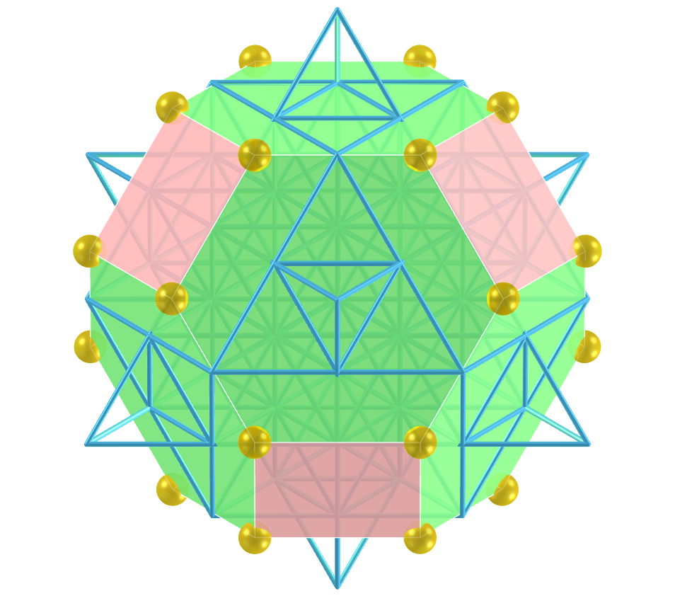 Grid of life - Truncated Octahedron