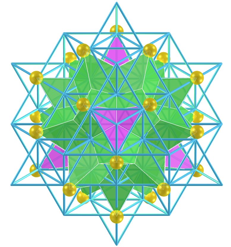 Grid of life - Rhombicuboctahedron kites