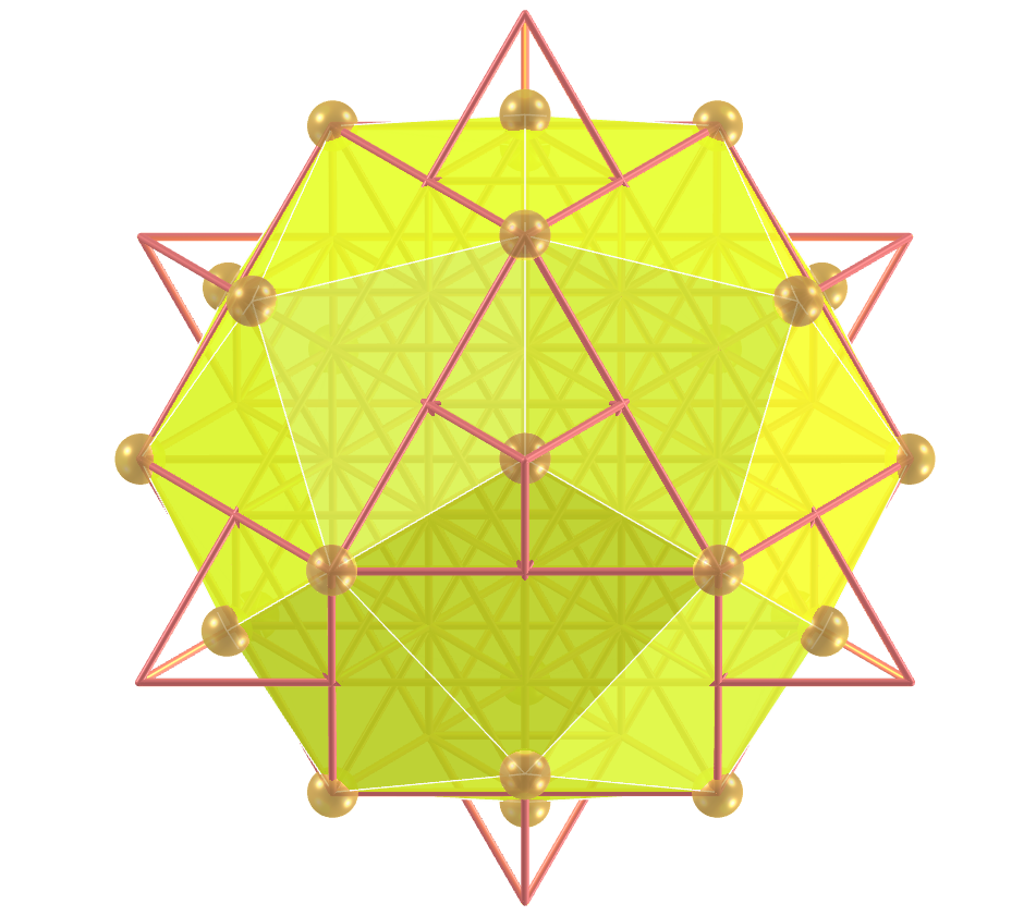Grid of life - Deltoidal Icositetrahedron