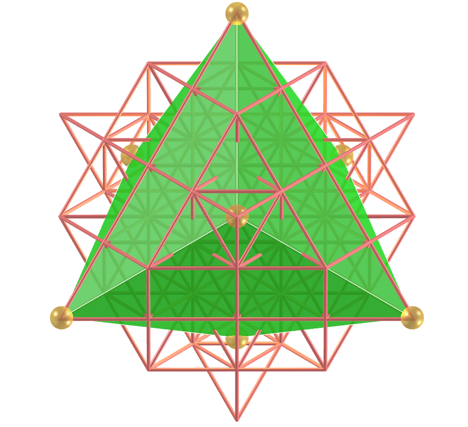 Grid of life - Triakis Tetrahedron