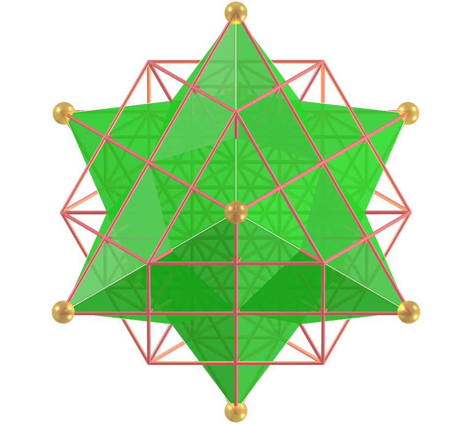 Grid of Life - Triakis Tetrahedron Stellated