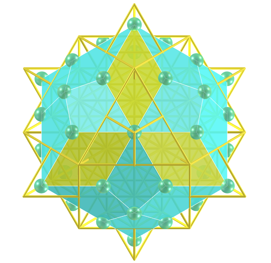 Grid of life - Joined Truncated Octahedron