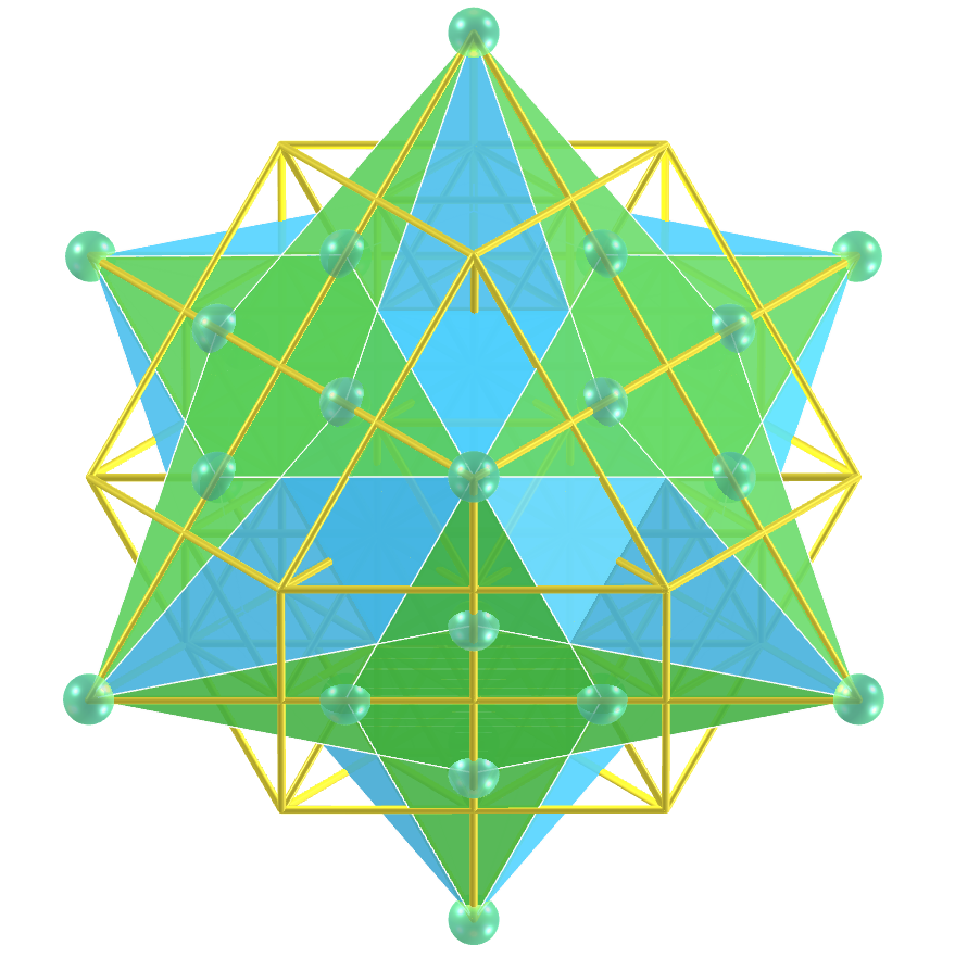 Grid of Life - Joined Truncated Stellated Tetrahedron
