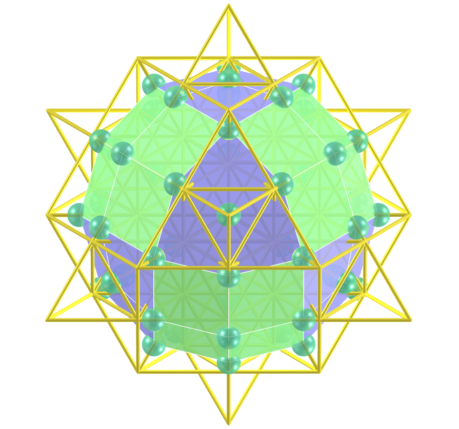 Grid of life - Joined Rhombicuboctahedron