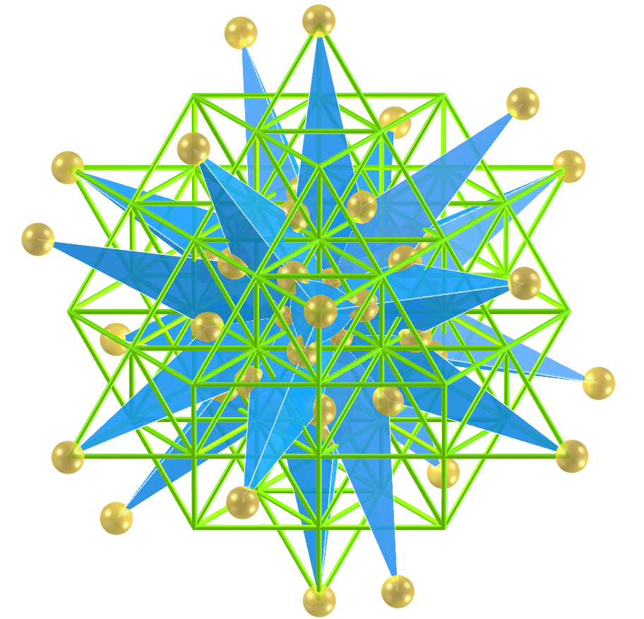 Grid of life - Dodecahedron kites