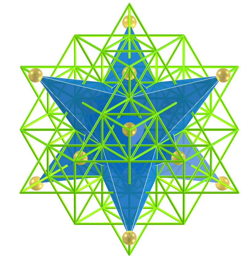 Grid of life - Great hexacronic icositetrahedron