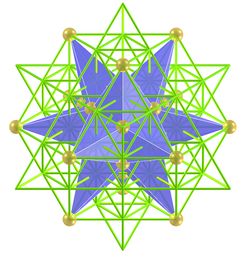 Grid of life - Great rhombihexacron
