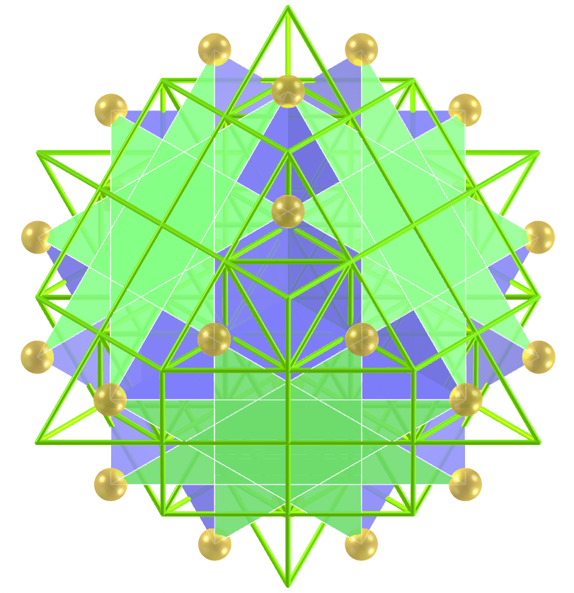 Grid of life - Great rhombihexahedron