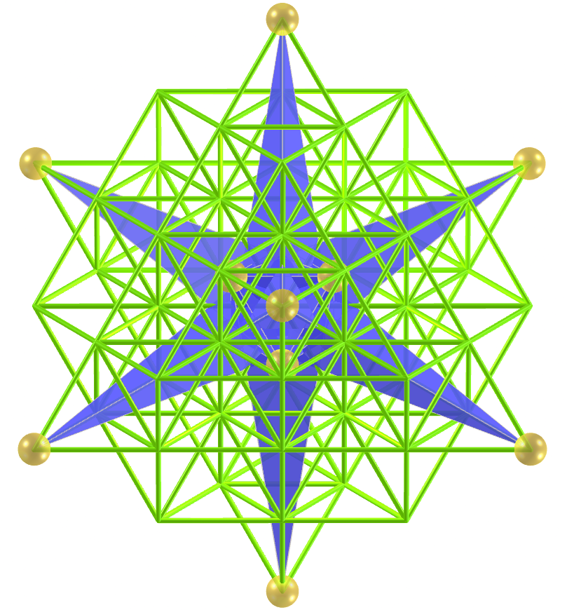 Grid of life - Great triakis octahedron