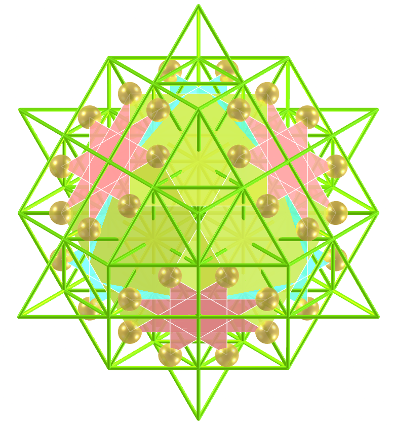 Grid of life - Great truncated cuboctahedron