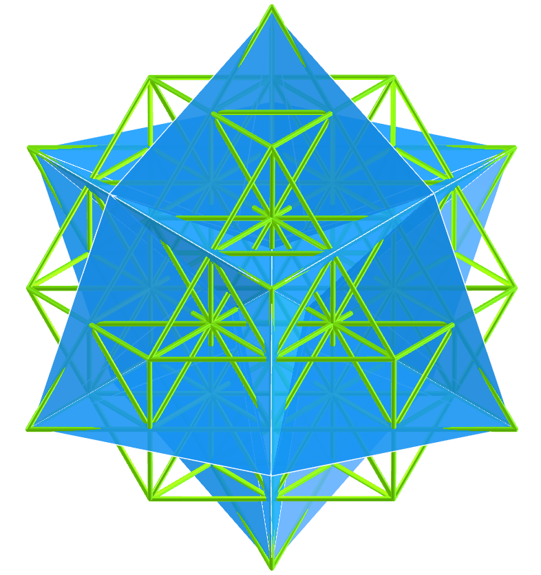 Grid of life - Hexakis tetrahedron star