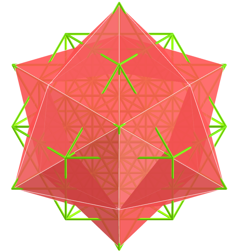 Grid of life - Hexakis tetrahedron star