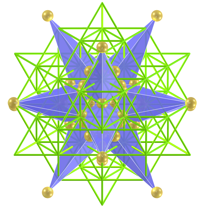 Grid of life - Icosahedron kites