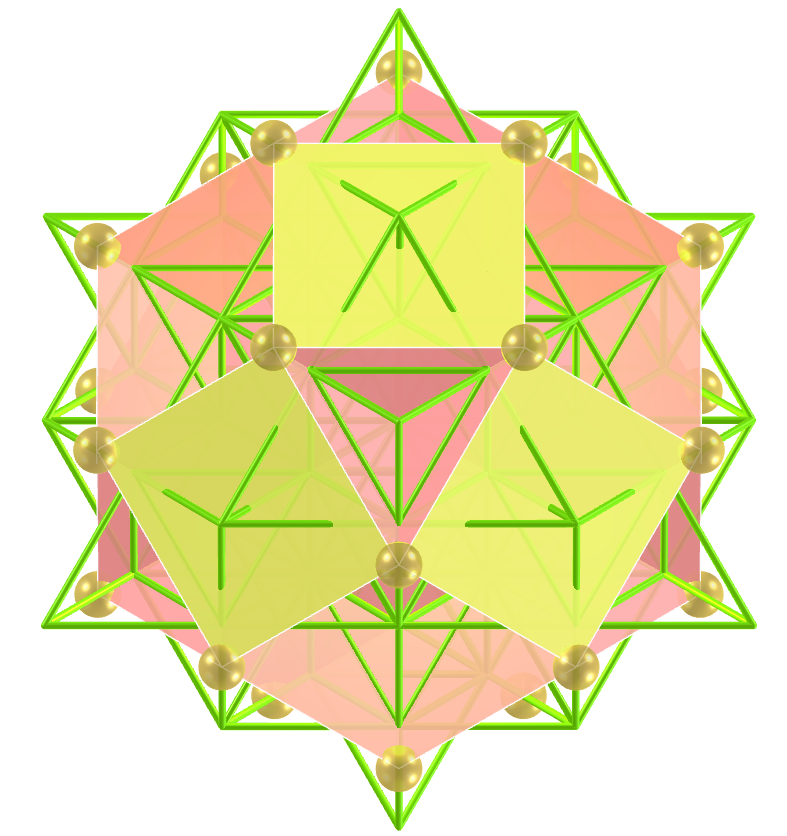 Grid of life - Small Rhombihexahedron