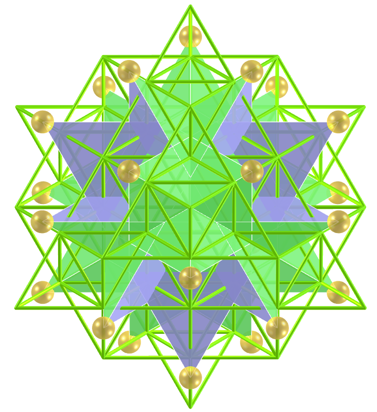 Grid of life - Stellated truncated hexahedron
