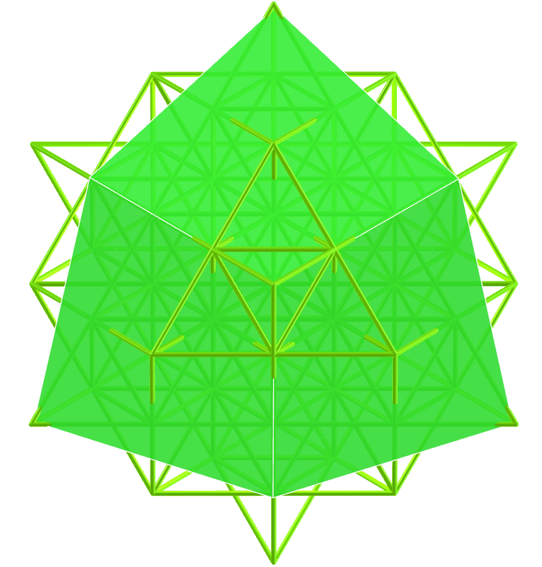 Grid of life - Trapezohedral tristetrahedron