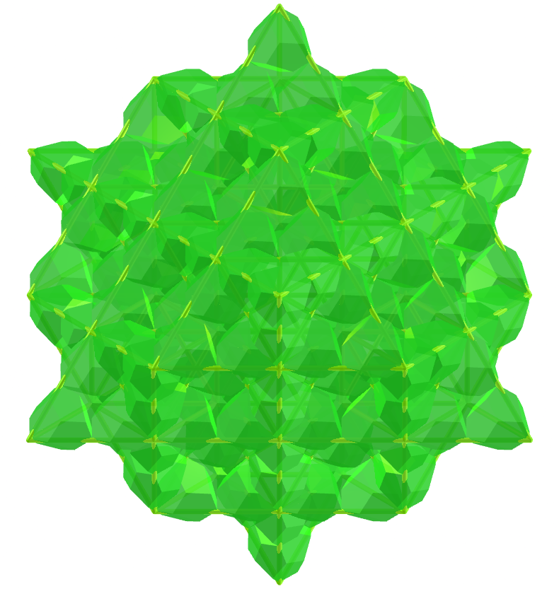 Grid of Life - Tetartoid fractal