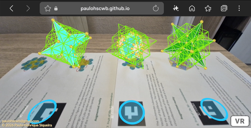 Augmented Reality to Grid of Life