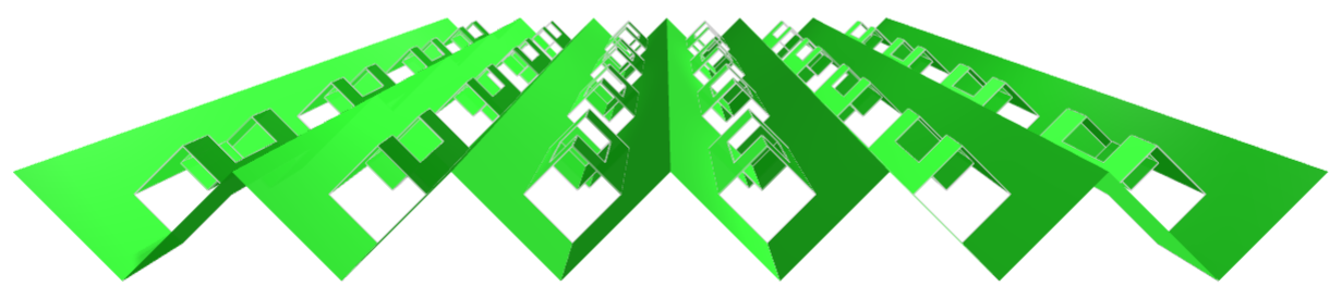 kirigami polygonal