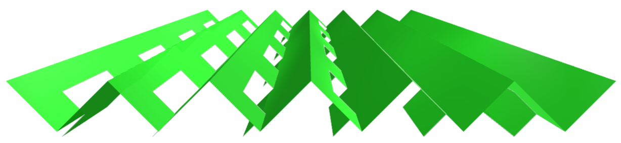 kirigami poligonal