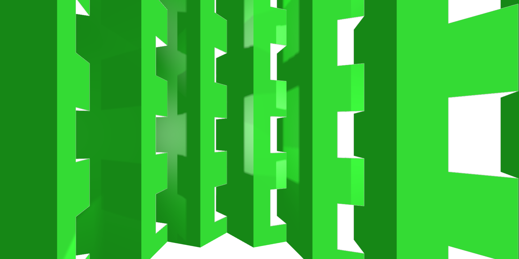 kirigami poligonal