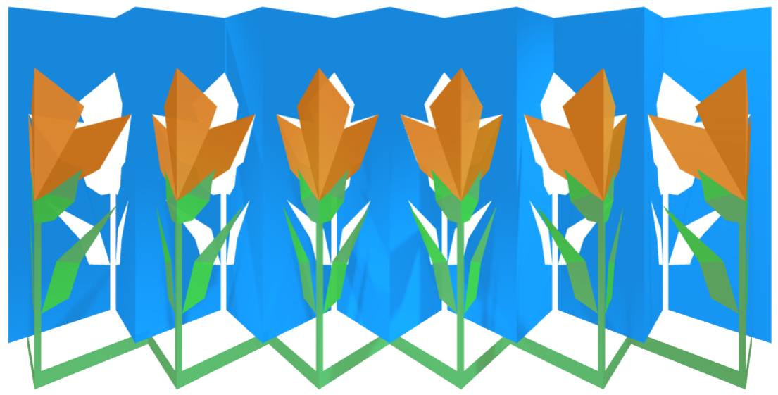 kirigami floral
